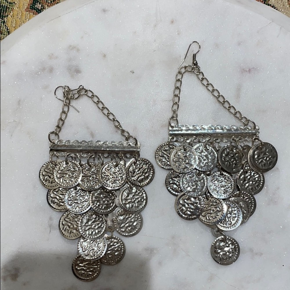 Belly dancing Indian dance fancy earrings